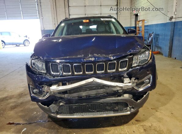 3C4NJDCB6LT259025 2020 JEEP COMPASS Синий Вид спереди