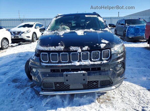 3C4NJDCB6NT144394 2022 JEEP COMPASS Черный Вид спереди