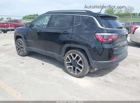 3C4NJDCB7JT201745 2018 JEEP COMPASS Черный Задняя левая четверть
