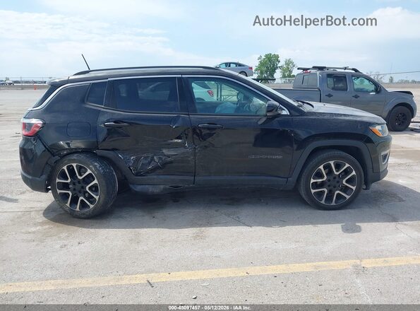 3C4NJDCB7JT201745 2018 JEEP COMPASS Черный Вид спереди