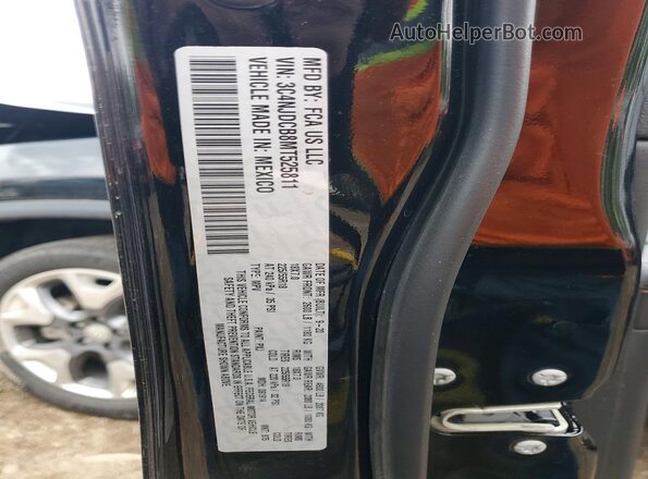 3C4NJDCB8MT525811 2021 JEEP COMPASS Черный Вид наклейки с VIN-кодом