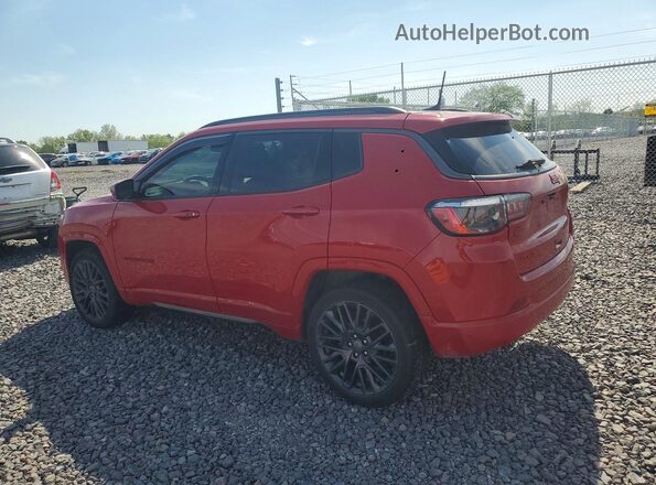 3C4NJDCB8NT160550 2022 JEEP COMPASS Красный Задняя левая четверть