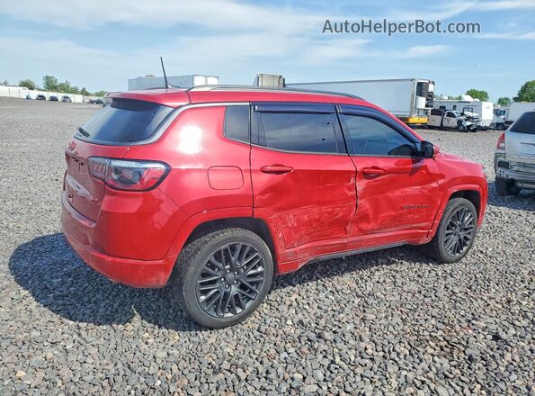 3C4NJDCB8NT160550 2022 JEEP COMPASS Красный Задняя правая четверть