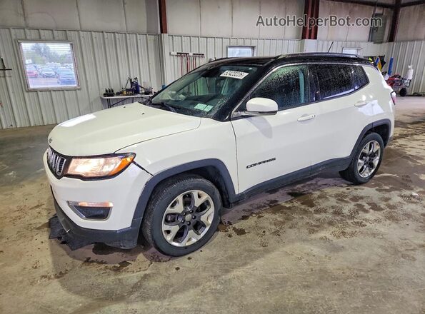 3C4NJDCB9KT596626 2019 JEEP COMPASS Белый Передняя левая четверть