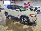 2019 Jeep Compass Limited Белый vin: 3C4NJDCB9KT596626