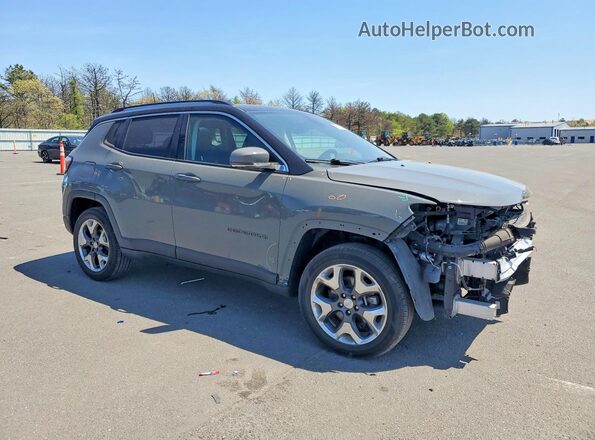 3C4NJDCB9KT767858 2019 JEEP COMPASS Серый Передняя правая четверть