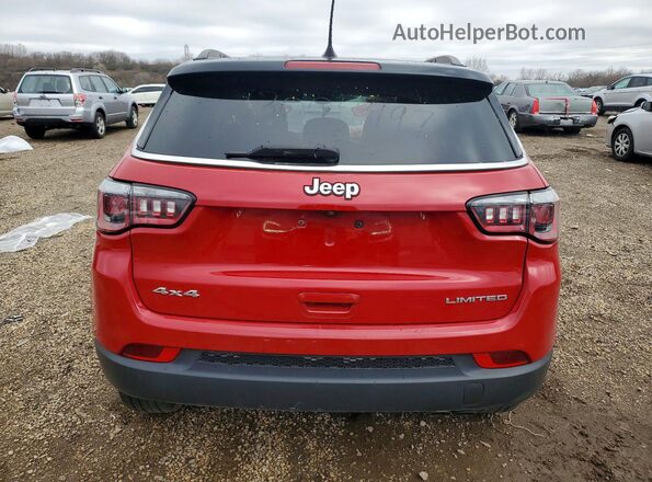 3C4NJDCB9KT827332 2019 JEEP COMPASS Красный Вид сзади
