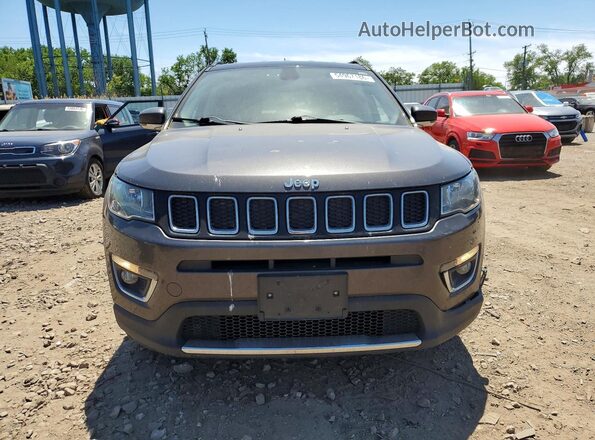3C4NJDCBXHT651545 2017 JEEP COMPASS Gray Widok z przodu