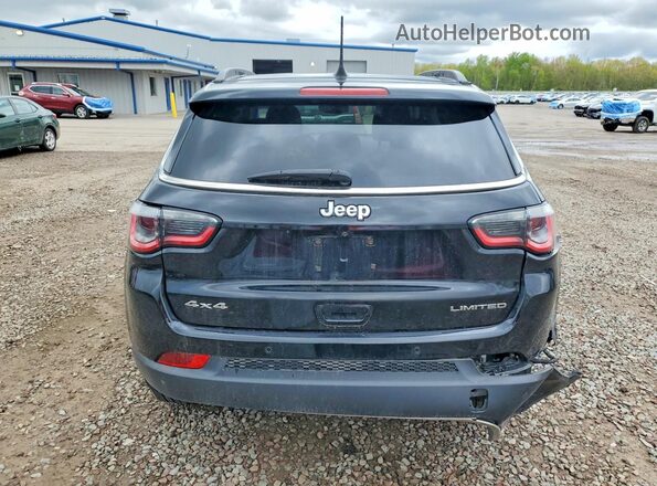 3C4NJDCBXJT117726 2018 JEEP COMPASS Черный Вид сзади