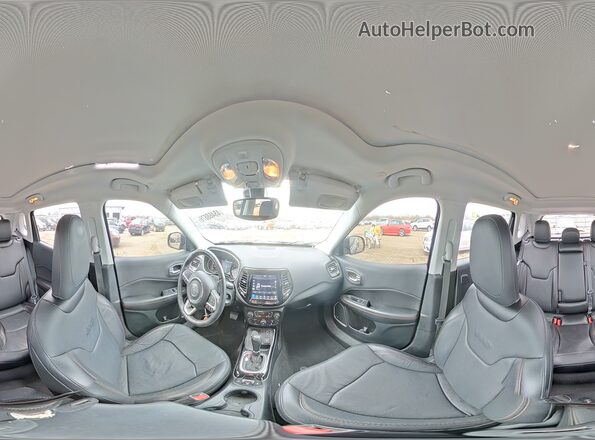 3C4NJDCBXMT539368 2021 JEEP COMPASS Синий Панорамный вид салона 360°