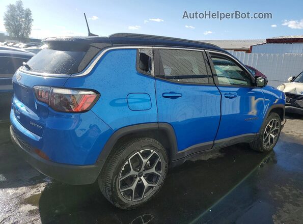 3C4NJDCN0ST620919 2025 JEEP COMPASS Blue Tył prawy