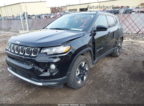 3C4NJDCN0TT207349 2026 JEEP COMPASS Черный Передняя левая четверть