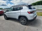 2026 Jeep Compass Limited Silver vin: 3C4NJDCN1TT186589 Damage: Left Qtr Panel, Dent(S) W/ Paint Dmg, 3 To 4 Inches