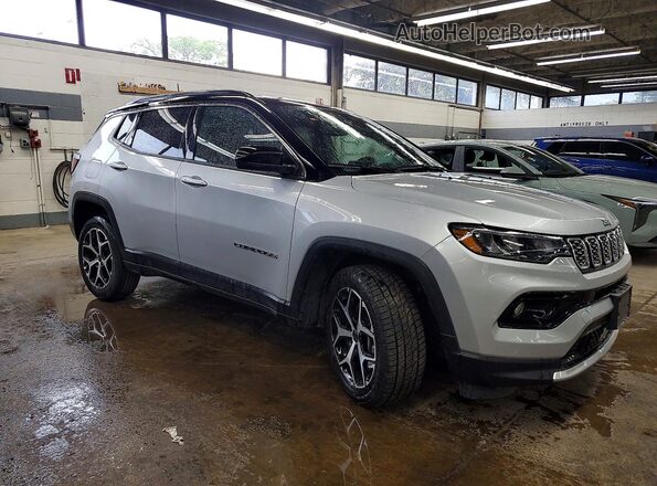 3C4NJDCN2ST510972 2025 JEEP COMPASS Серебряный Передняя правая четверть