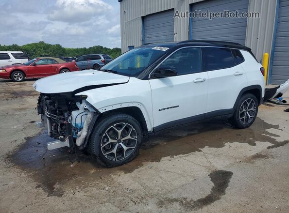3C4NJDCN2ST511734 2025 JEEP COMPASS Белый Передняя левая четверть