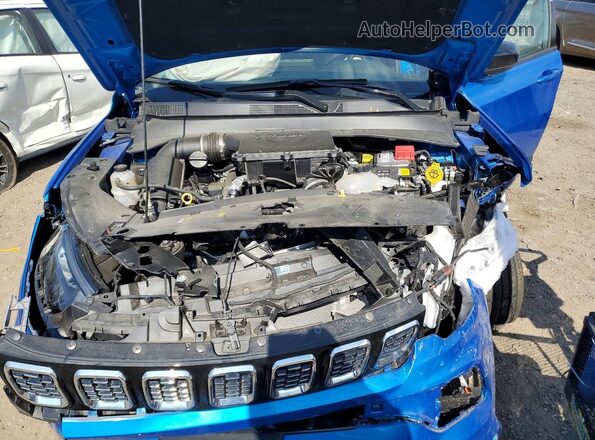 3C4NJDCN2ST569262 2025 JEEP COMPASS Blue Вид задньої частини салону