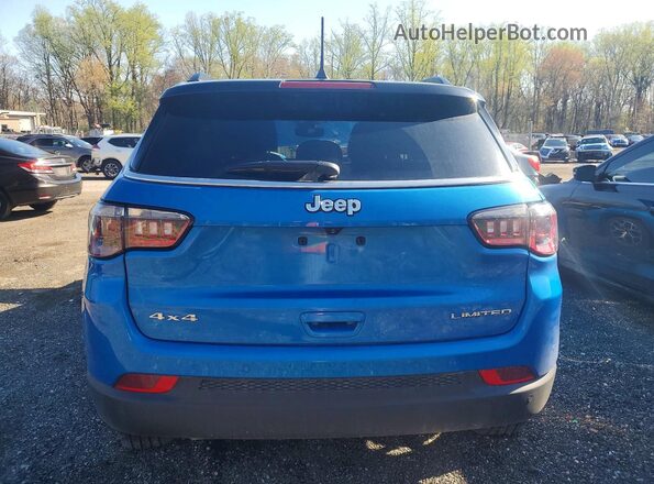 3C4NJDCN2ST569262 2025 JEEP COMPASS Blue Вид ззаду