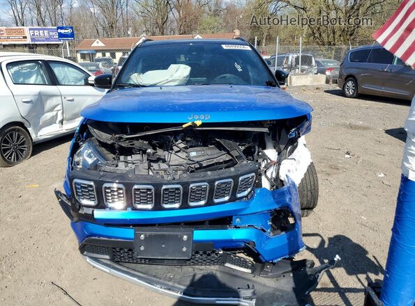 3C4NJDCN2ST569262 2025 JEEP COMPASS Blue Вид спереду