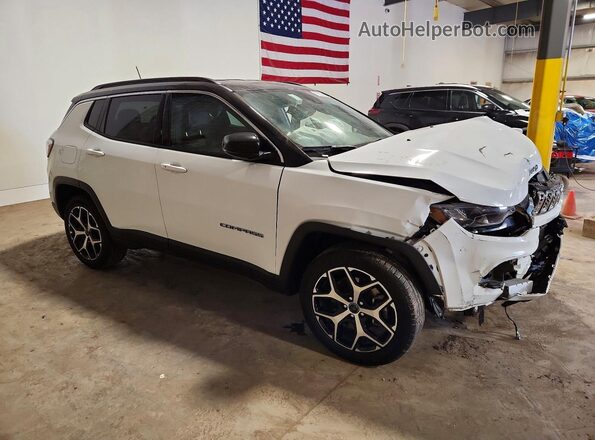 3C4NJDCN3ST511290 2025 JEEP COMPASS Белый Передняя правая четверть