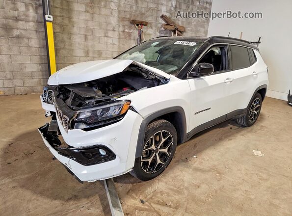 3C4NJDCN3ST511290 2025 JEEP COMPASS Белый Передняя левая четверть