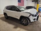 2025 Jeep Compass Limited Белый vin: 3C4NJDCN3ST511290 Damage: Right Front Fender, Severe Damage, Replacement Required