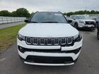 2025 Jeep Compass Limited White vin: 3C4NJDCN3ST522550 Damage: Front Bumper Reinforcement, Broken, Replacement Required