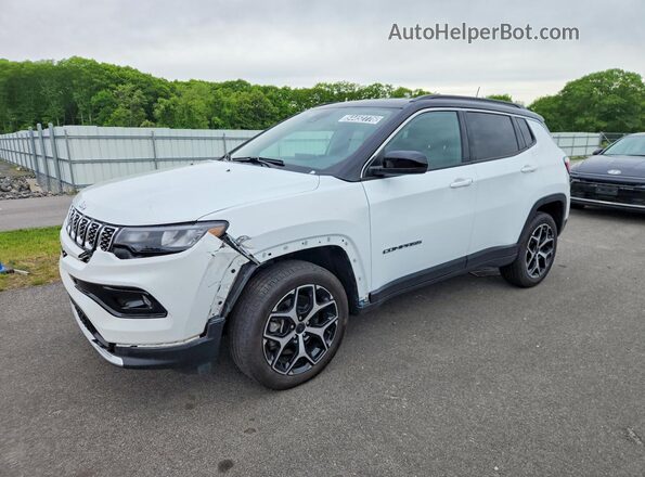 3C4NJDCN3ST522550 2025 JEEP COMPASS White Vista tres cuartos delantera izquierda
