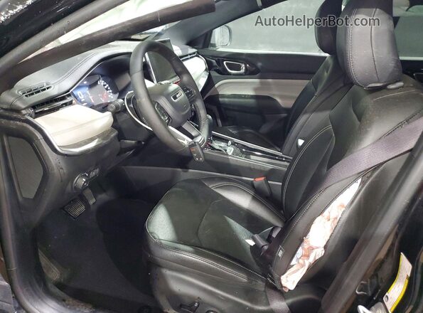 3C4NJDCN3ST577290 2025 JEEP COMPASS Black Widok wnętrza z przodu