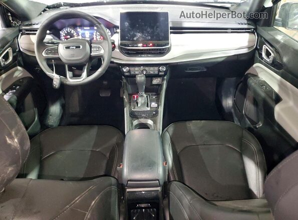 3C4NJDCN3ST577290 2025 JEEP COMPASS Black Widok deski rozdzielczej