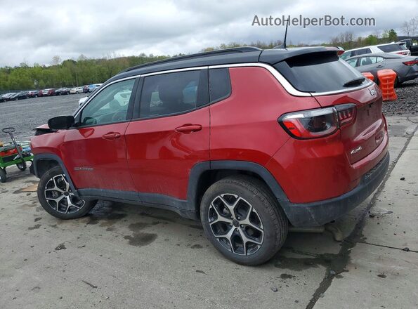 3C4NJDCN3ST597975 2025 JEEP COMPASS Красный Задняя левая четверть