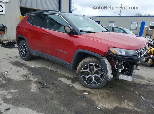 3C4NJDCN3ST597975 2025 JEEP COMPASS Красный Передняя правая четверть