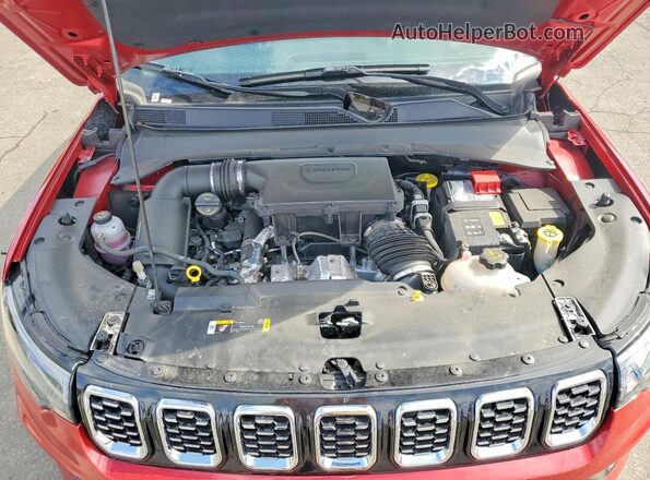 3C4NJDCN3ST599905 2025 JEEP COMPASS Красный Вид подкапотного пространства