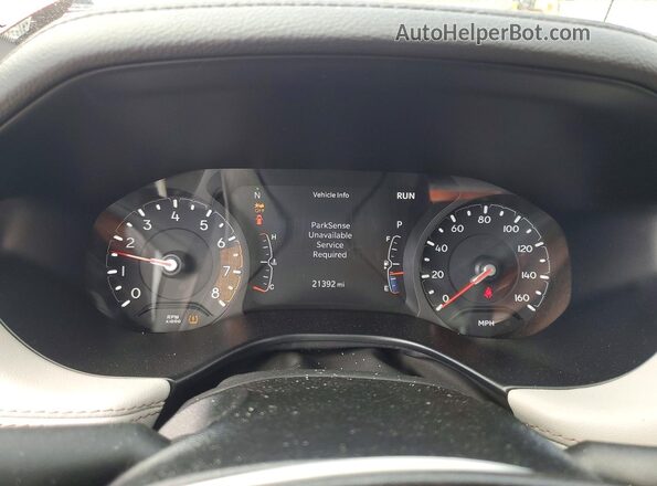 3C4NJDCN3ST599905 2025 JEEP COMPASS Красный Вид щитка приборов