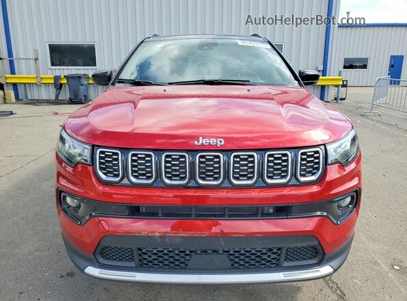 3C4NJDCN3ST599905 2025 JEEP COMPASS Красный Вид спереди
