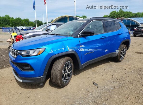 3C4NJDCN3TT177554 2026 JEEP COMPASS Blue Vista tres cuartos delantera izquierda