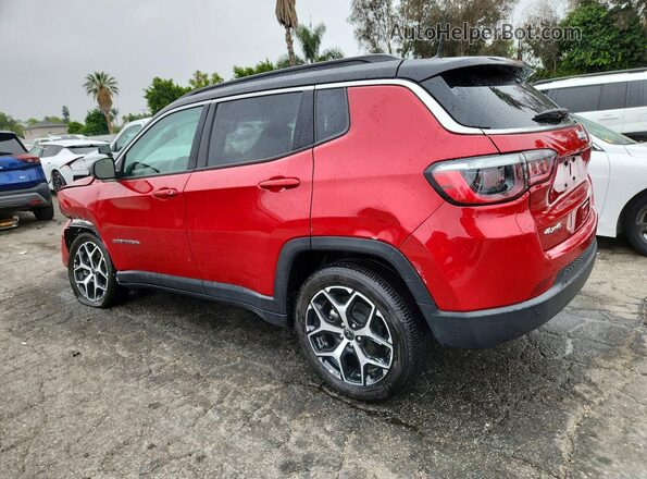 3C4NJDCN4ST581736 2025 JEEP COMPASS Red Trasero izquierdo