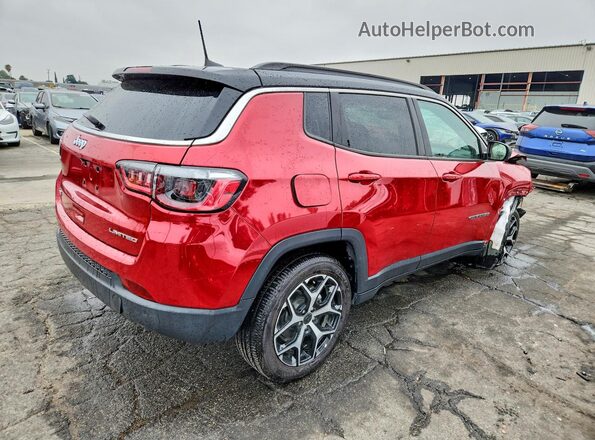 3C4NJDCN4ST581736 2025 JEEP COMPASS Red Trasero derecho