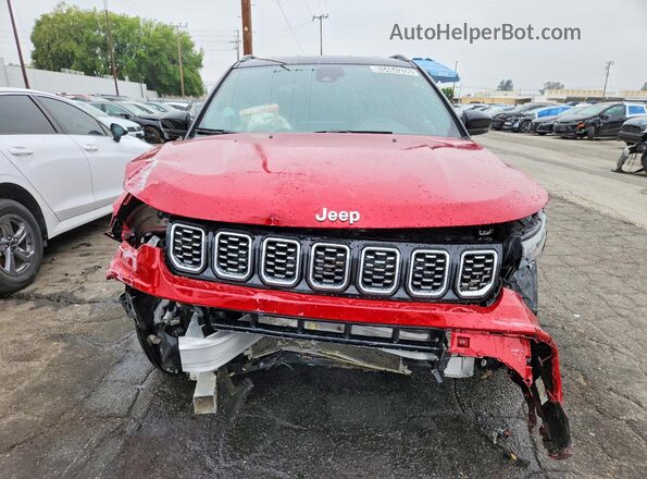 3C4NJDCN4ST581736 2025 JEEP COMPASS Red Vista frontal