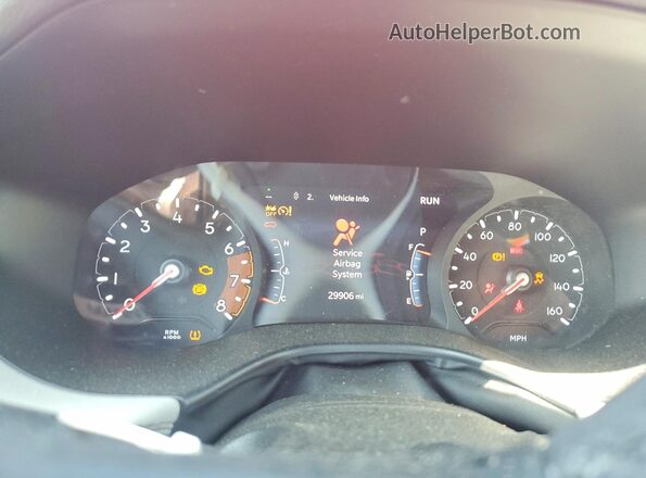 3C4NJDCN4ST581736 2025 JEEP COMPASS Red Vista del cuadro de instrumentos