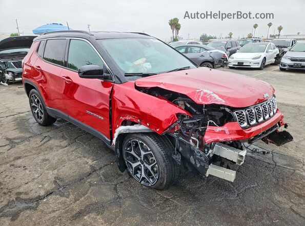 3C4NJDCN4ST581736 2025 JEEP COMPASS Red Delantero derecho