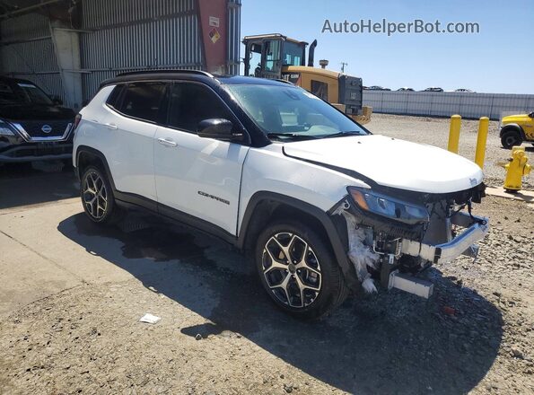 3C4NJDCN4ST619837 2025 JEEP COMPASS Белый Передняя правая четверть