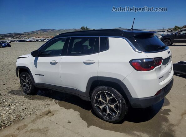 3C4NJDCN4ST619837 2025 JEEP COMPASS Белый Задняя левая четверть