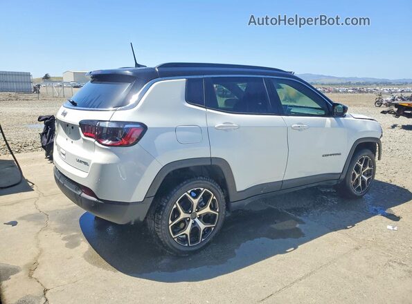 3C4NJDCN4ST619837 2025 JEEP COMPASS Белый Задняя правая четверть