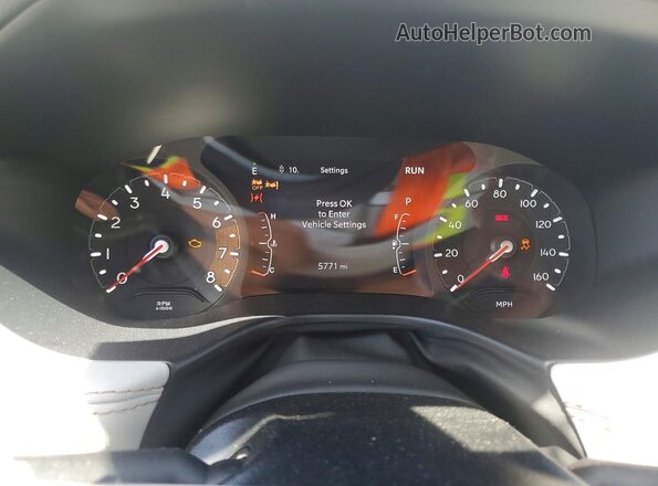 3C4NJDCN4ST619837 2025 JEEP COMPASS Белый Вид щитка приборов
