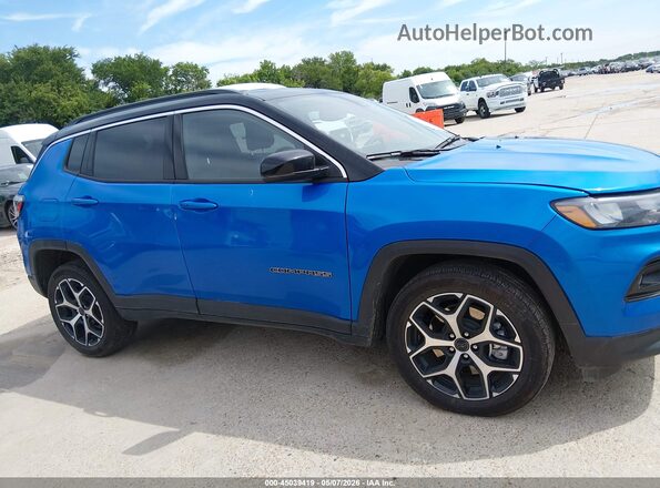 3C4NJDCN4TT187459 2026 JEEP COMPASS Синий Вид задней части салона