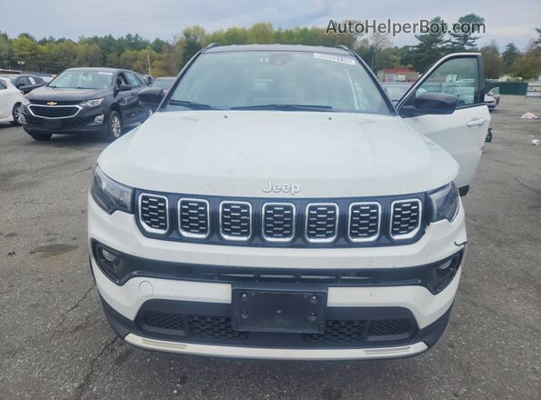 3C4NJDCN5ST513042 2025 JEEP COMPASS White Widok z przodu