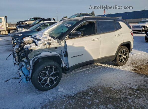 3C4NJDCN5ST591076 2025 JEEP COMPASS Белый Передняя левая четверть