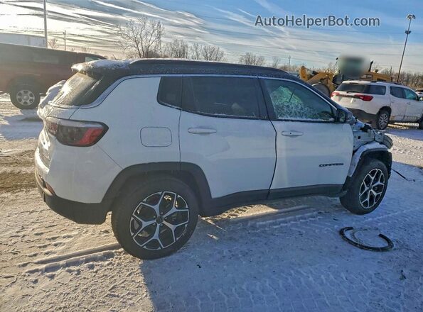 3C4NJDCN5ST591076 2025 JEEP COMPASS Белый Задняя правая четверть