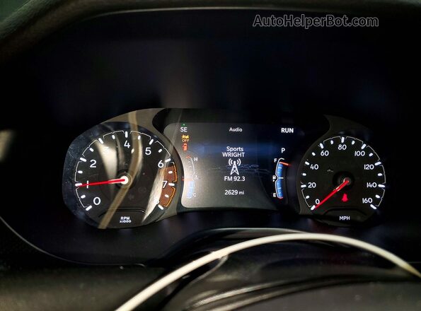 3C4NJDCN5TT215690 2026 JEEP COMPASS Белый Вид щитка приборов