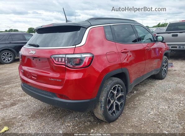 3C4NJDCN5TT244607 2026 JEEP COMPASS Red Tył prawy